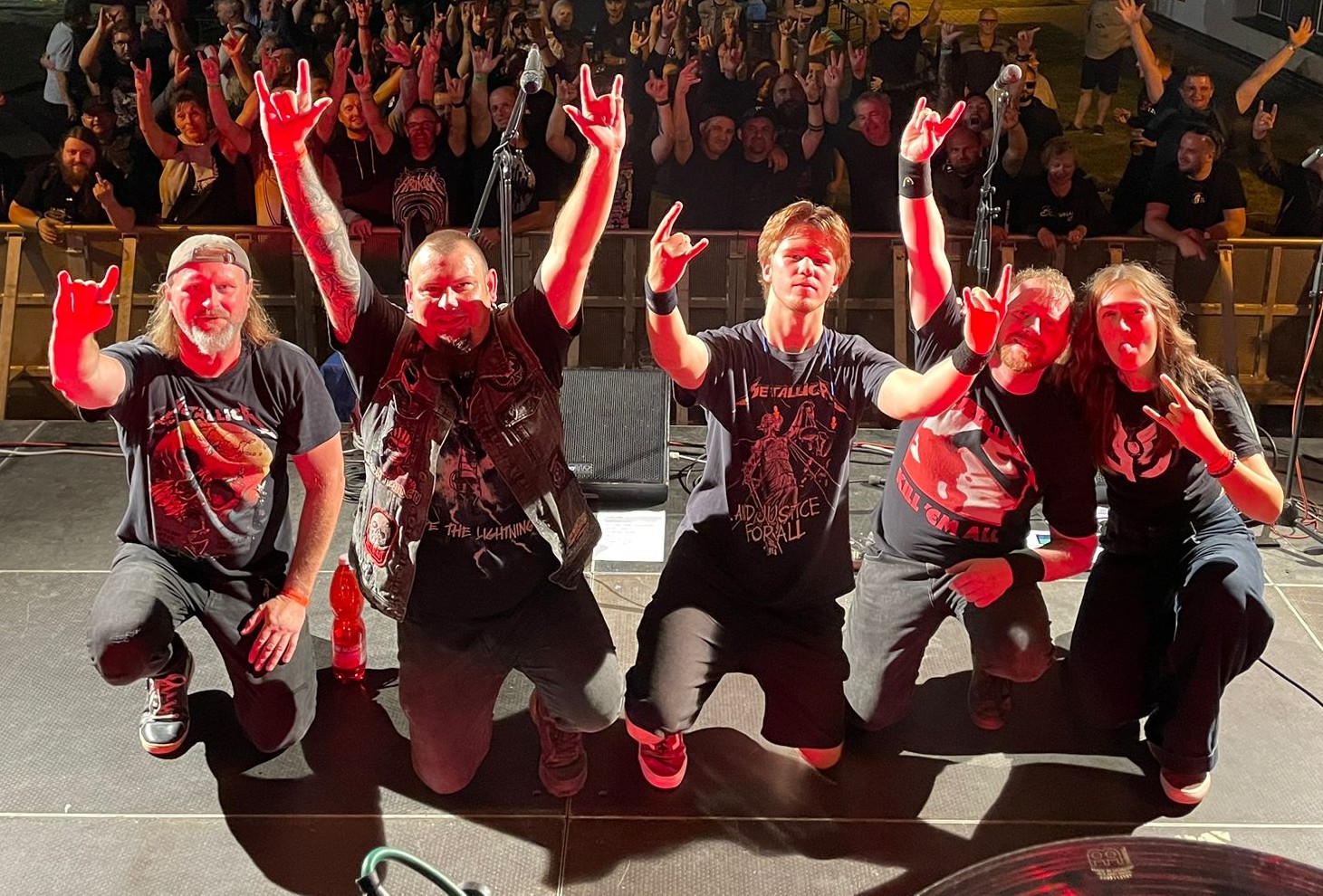 Plakát koncertu Metallica Revival Litovel