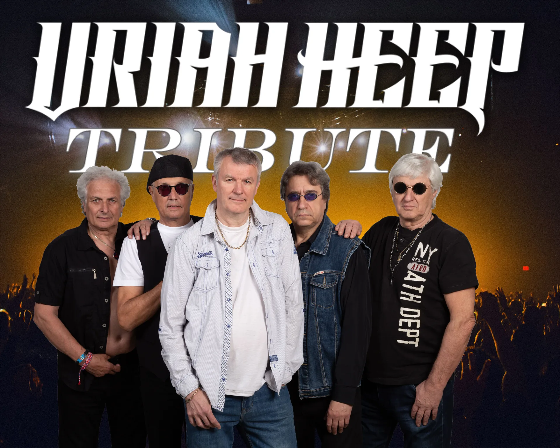 Plakát koncertu Uriah Heep Tribute