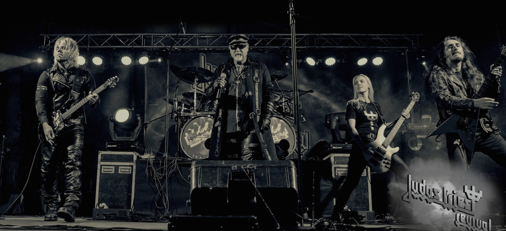 Plakát koncertu Judas Priest Revival Praha